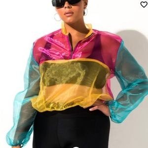 Plus size jacket